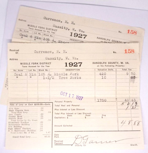 1927 middle fork district - fork,