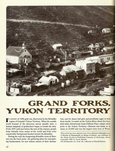 Portrait grand forks yukon - portrait, forks,yukon